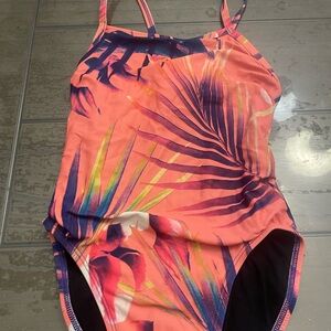 Jolyn Clothing Kids One Piece - Vibrant Pink and Blue